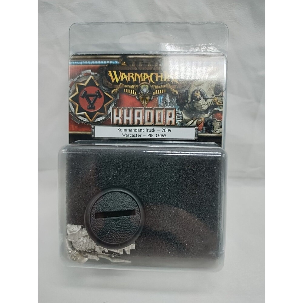 Warmachine Khador Kommandant Irusk Warcaster